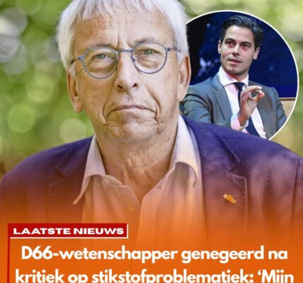 D66-wetenschapper kritisch over stikstof genegeerd door eigen partij: ‘Ik ben gecanceld’