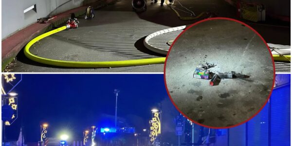 Großalarm in Rösrath: Feuerwerk löst Tiefgaragenbrand aus