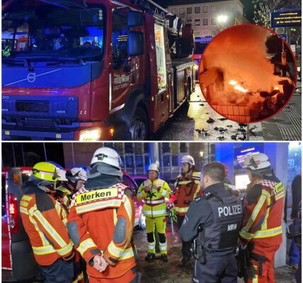 Dramatischer Brand am Kaiserplatz in Düren: Acht Menschen in Gefahr