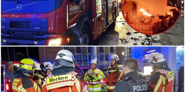 Dramatischer Brand am Kaiserplatz in Düren: Acht Menschen in Gefahr