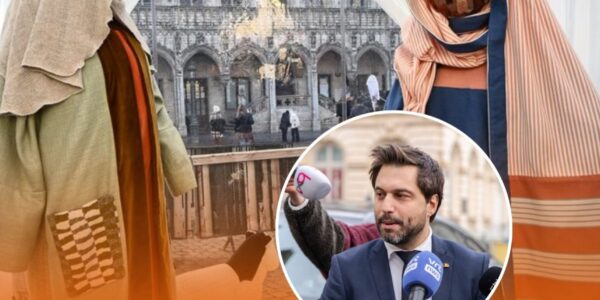 Stad breekt met traditie: nieuwe ‘inclusieve’ kerststal zonder gezichten zorgt voor discussie