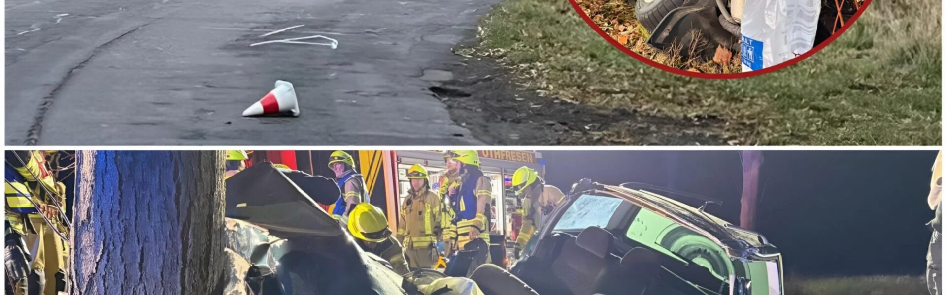 Schwerer Verkehrsunfall in Liebenburg: Zwei junge Männer schwer verletzt – Fahrer unter Alkoholeinfluss?