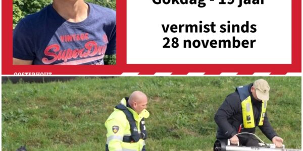 Gokdag (19) uit Oosterhout vermist, familie maakt zich grote zorgen