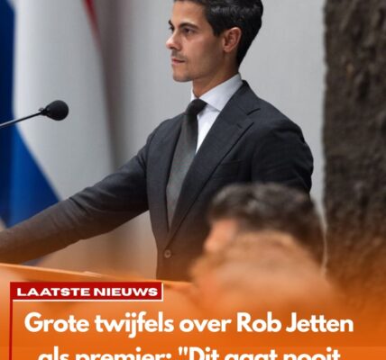 Grote twijfels over Rob Jetten als premier: ‘Dit gaat nooit werken!’