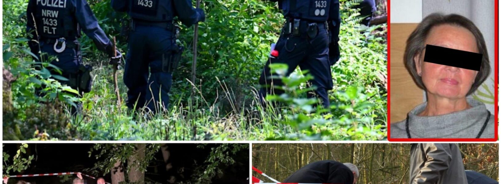 Body found in the forest – Was it murder of Marion S. (68)? Ex-husband comes under investigation